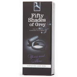 "Fifty Shades of Grey Yours and Mine Vibrating Love Ring LHR-40170"