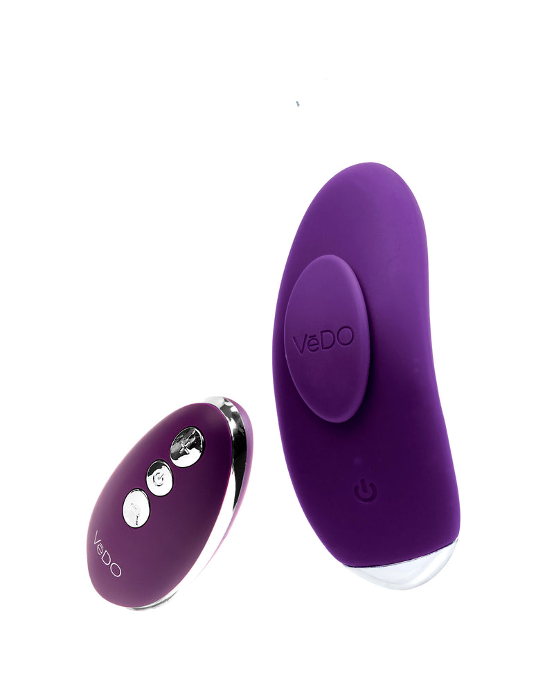 "Niki Rechargeable Flexible Magnetic Panty Vibe - Purple VI-P1613"