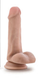 Dr. Skin - Dr. Jeffrey - 6.5 Inch Dildo With Balls - Beige