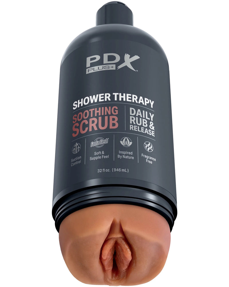 Shower Therapy - Soothing Scrub - Tan