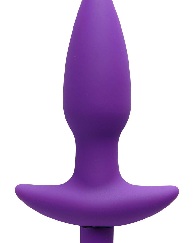 "Aria Vibrating Silicone Anal Plug - Medium TV-AD330-MEDIUM"