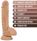 Au Naturel - Big Billy - 9 Inch Dildo - Mocha