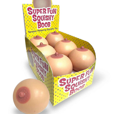 "Super Fun Squishy Boobs Display 12 Ct. LG-CP1180"