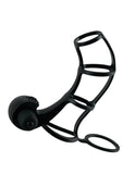 Fantasy X-Tensions Deluxe Silicone Power Cage - Black