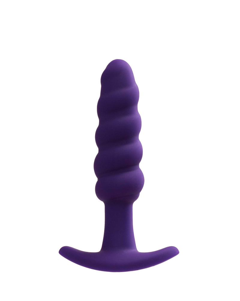 Twist Rechargeable Anal Vibe - Deep Purple