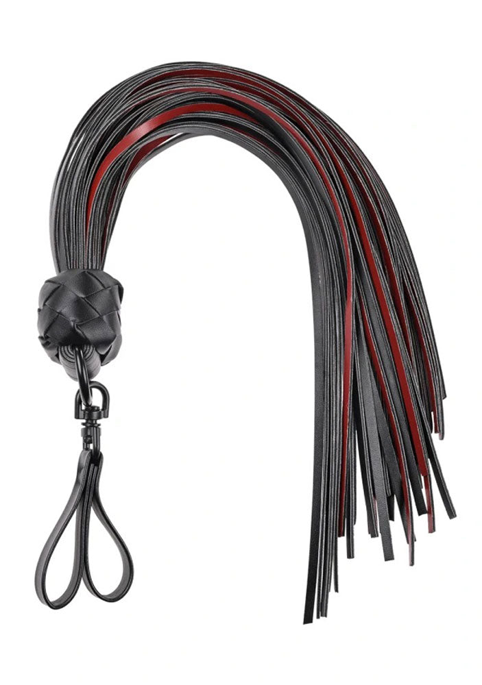 "Saffron Finger Flogger - Black/red SS48022"