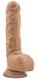 Au Naturel - Big Billy - 9 Inch Dildo - Mocha