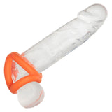 Alpha Liquid Silicone Tri-Ring - Orange Orange