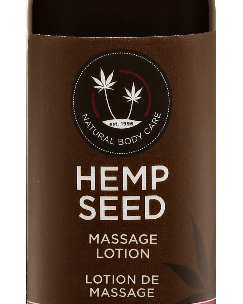 "Hemp Seed Massage Lotion - Skinny Dip - 2 Fl. Oz. / 60 ml EB-ML121"