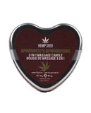 Hemp Seed 3-in-1 Valentines Day Candle - Aphrodite's Aphrodisiac 4 Oz