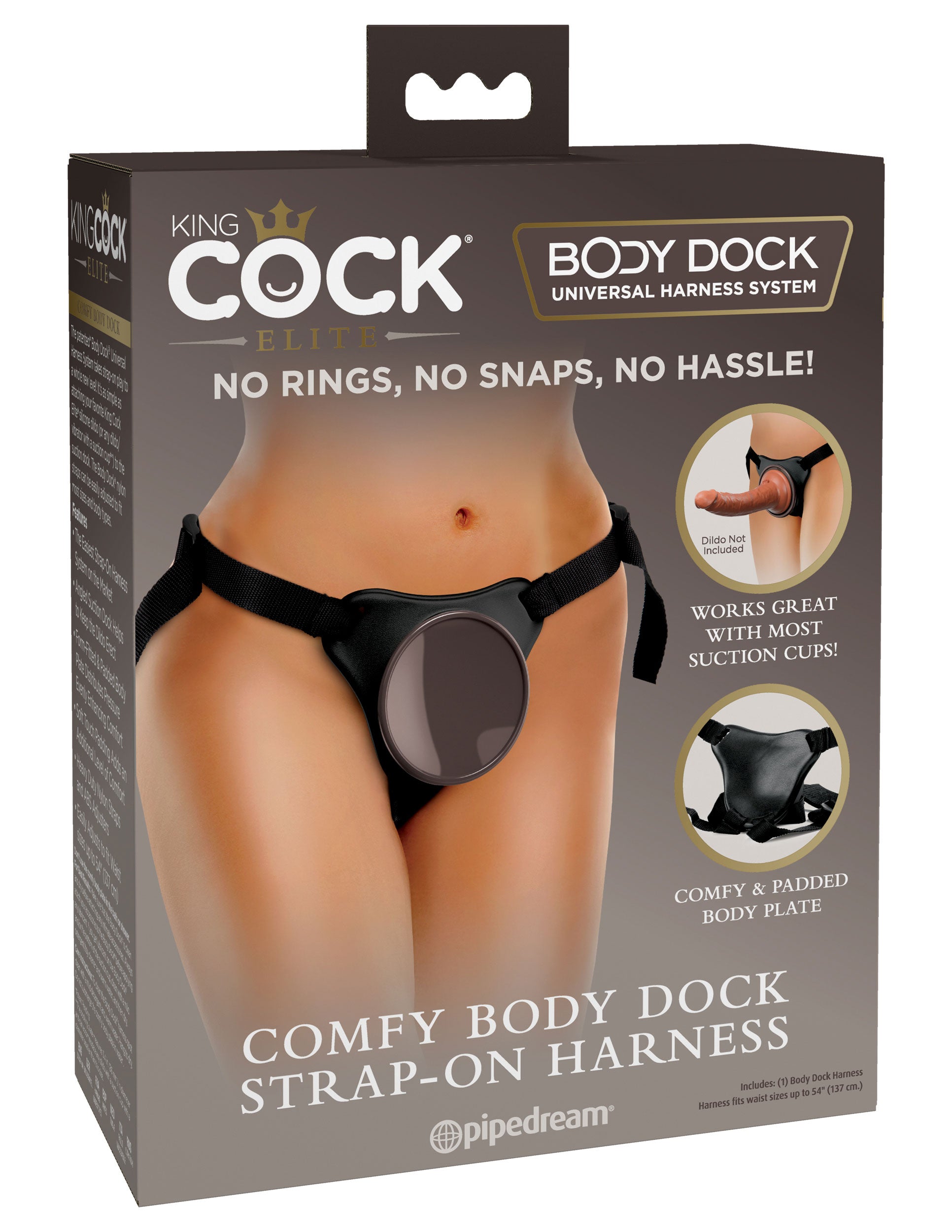 King Cock Elite Comfy Body Dock Strap-on Harness