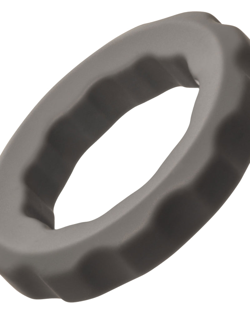 Alpha Liquid Silicone Erect Ring - Gray