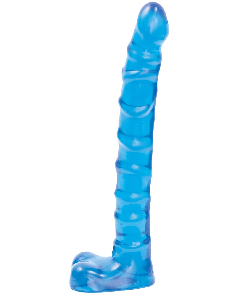 Raging Hard-Ons Slimline Cobalt Blue Jellie - 9 Inches - Ballsy