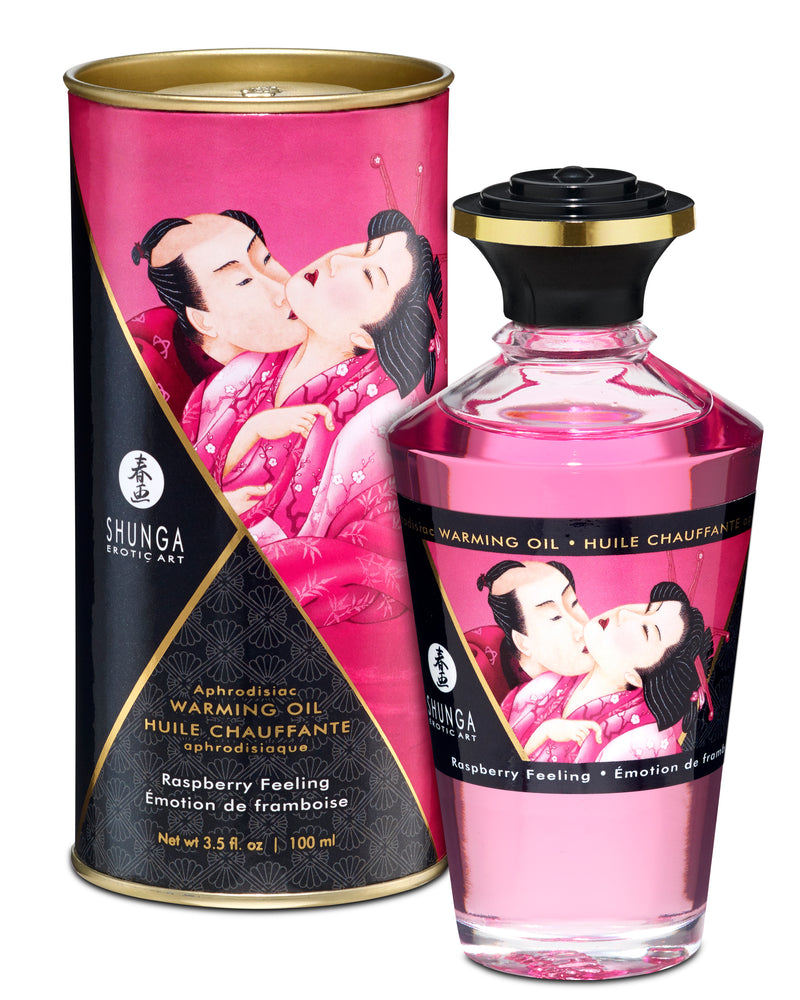 "Aphrodisiac Warming Oil - Raspberry Feeling SHU2201"