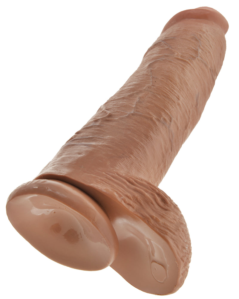 "King Cock 12 Inch Cock With Balls - Tan PD5511-22"