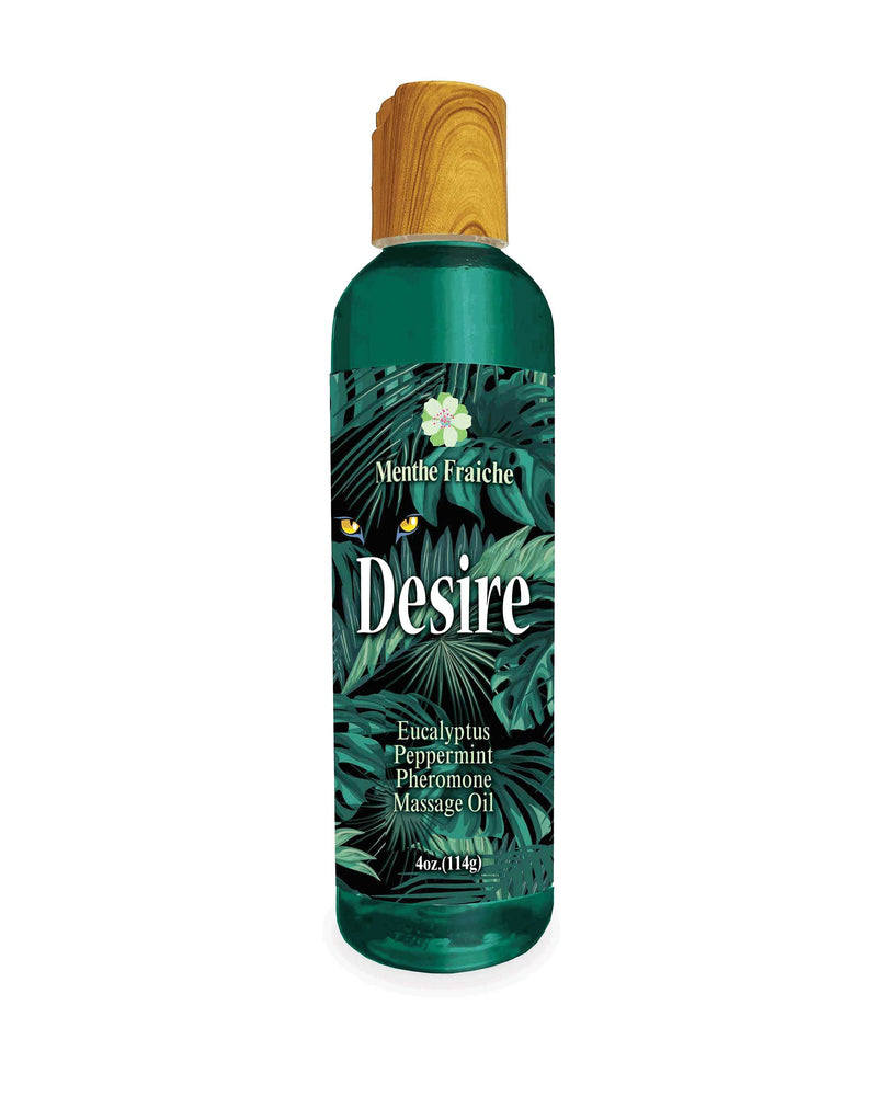 "Desire Pheromone Massage Oil 4 Oz - Eucalyptus and Peppermint LG-BT701"