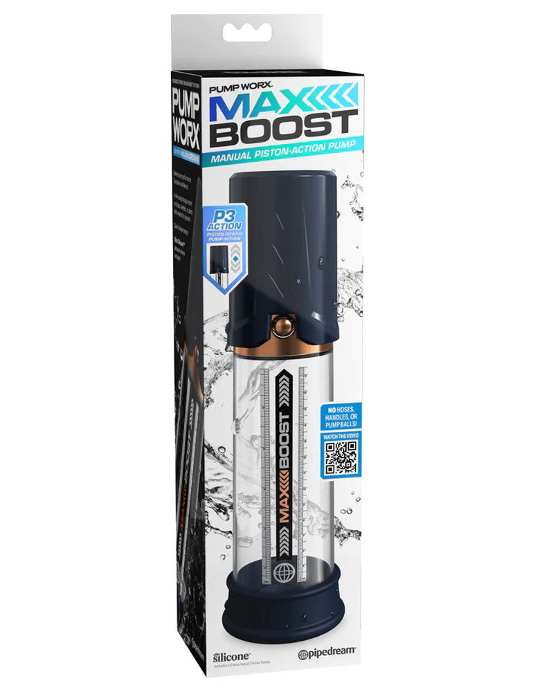 "Pump Worx Max Boost - Blue/clear PD3249-25"