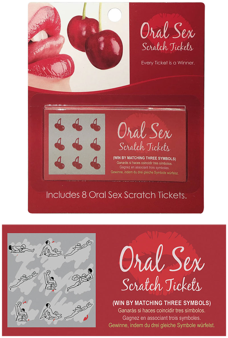 "Oral Sex Scratch Tickets KG-BGR143"