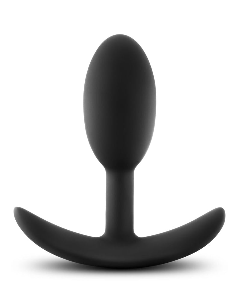 "Luxe - Wearable Vibra Slim Plug - Small - Black BL-11855"