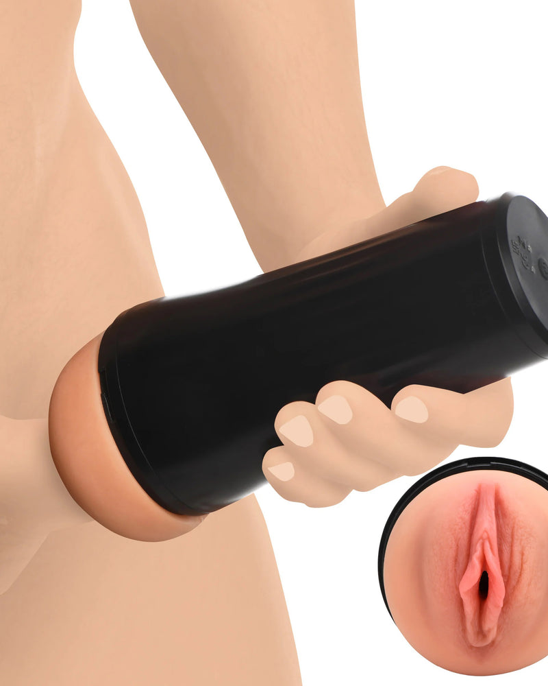 "Mistress Vibrating Pussy Masturbator - Medium CN-07-0597-12"