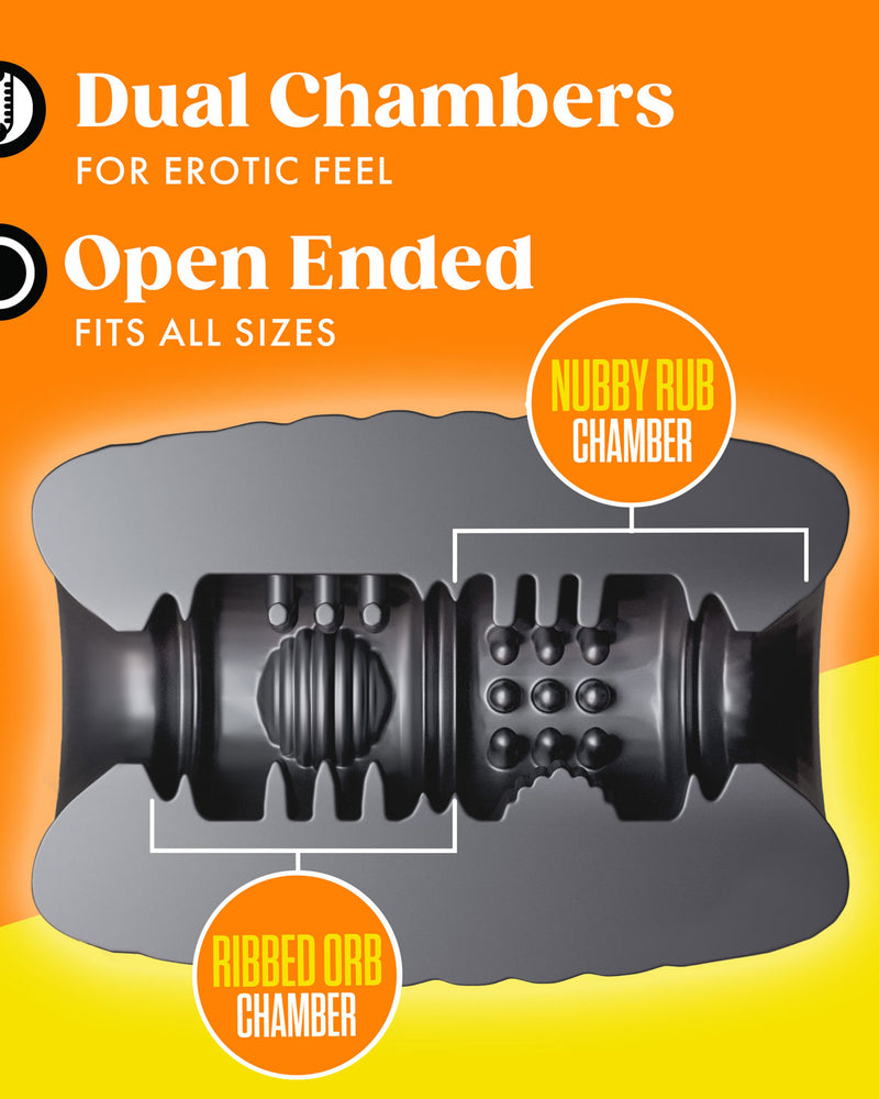 "Rize - Grasp - Self-Lubricating Stroker - Black BL-88832"