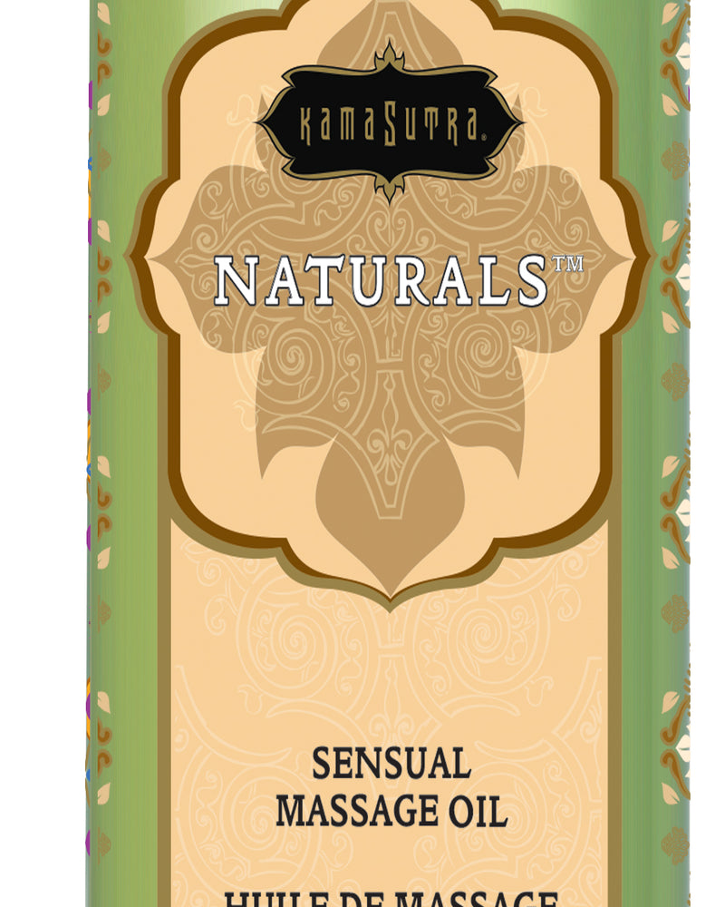 "Naturals Massage Oil - Vanilla Sandalwood 8 Fl. Oz. KS10244"