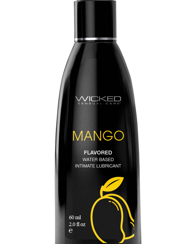 "Aqua Mango Flavored Water Based Intimate Lubricant - 2 Fl. Oz. WS-90462"