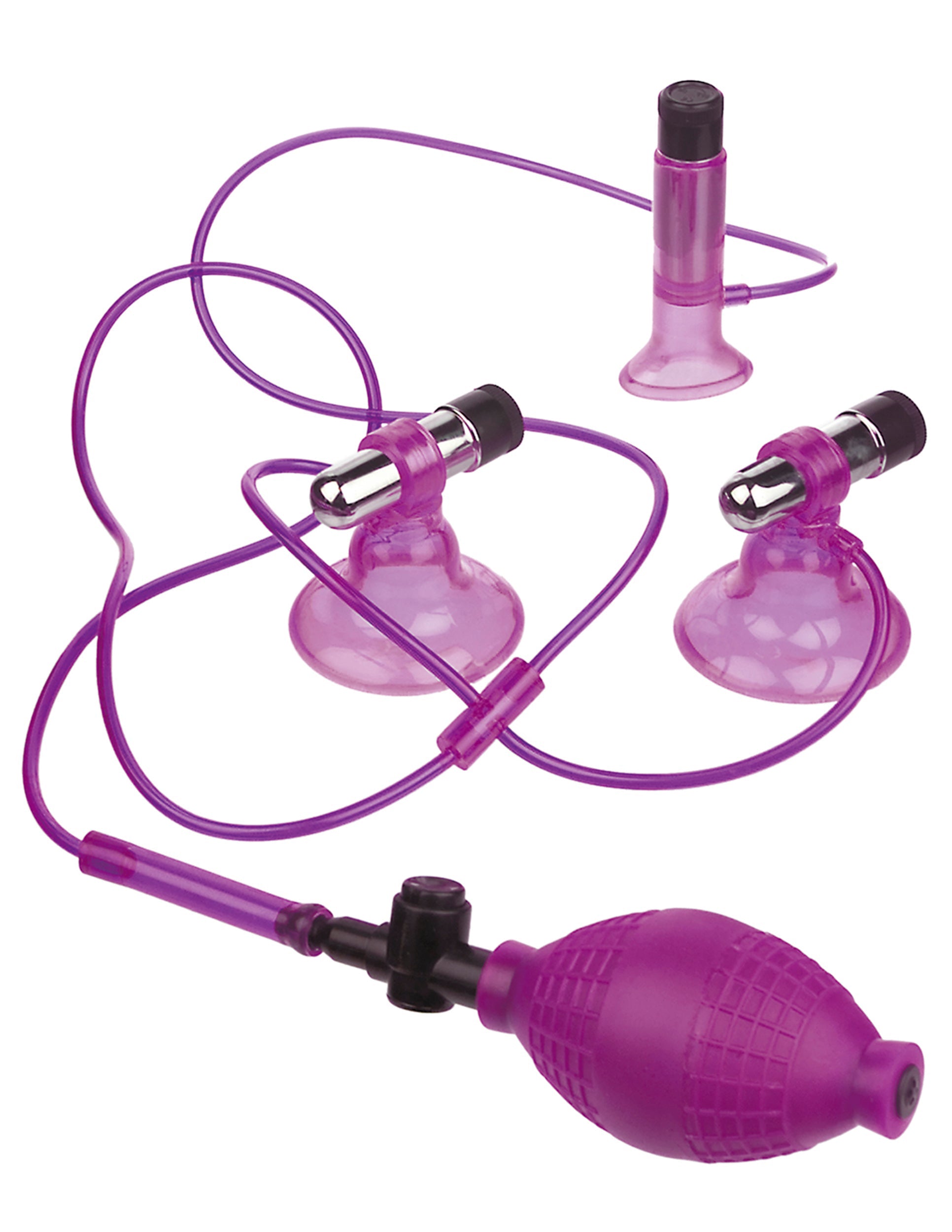 Fetish Fantasy Series Vibrating Triple Suckers