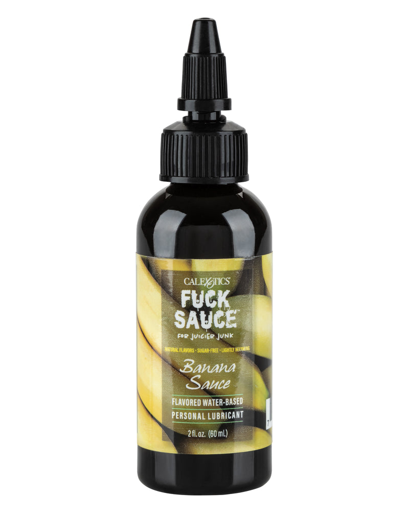 "Fuck Sauce Flavored Water-Based Personal Lubricant - Banana - 2 Fl. Oz. SE2410101"