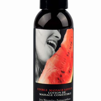 "Edible Massage Lotion - Watermelon - 2 Fl. Oz. EB-MLE204"