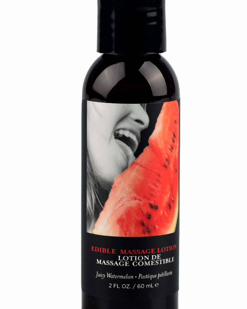 "Edible Massage Lotion - Watermelon - 2 Fl. Oz. EB-MLE204"