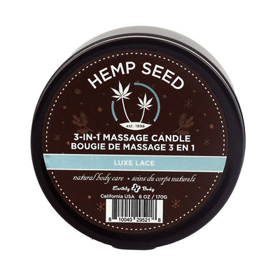 "3-in-1 Massage Candle - 6 Oz. - Luxe Lace EB-HSCH022B"