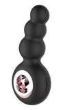 Gender Fluid Quiver Anal Ring Bead Vibe - Black