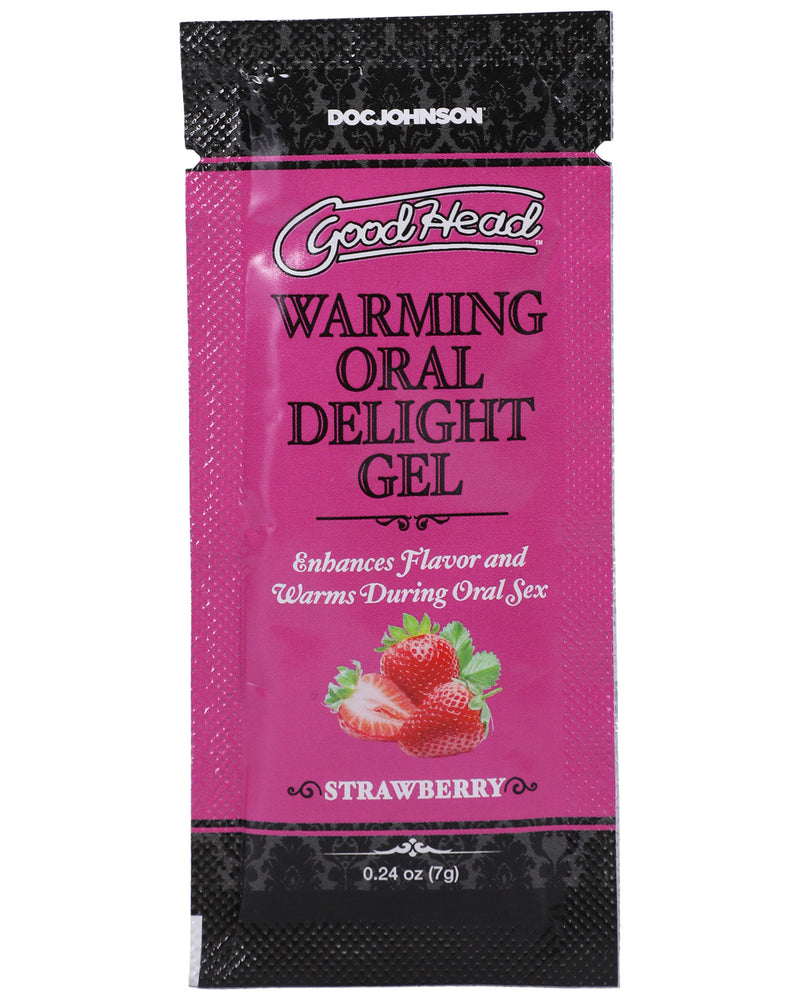 "Goodhead - Warming Oral Delight Gel - Strawberry - 0.24 Oz DJ1387-22-BU"