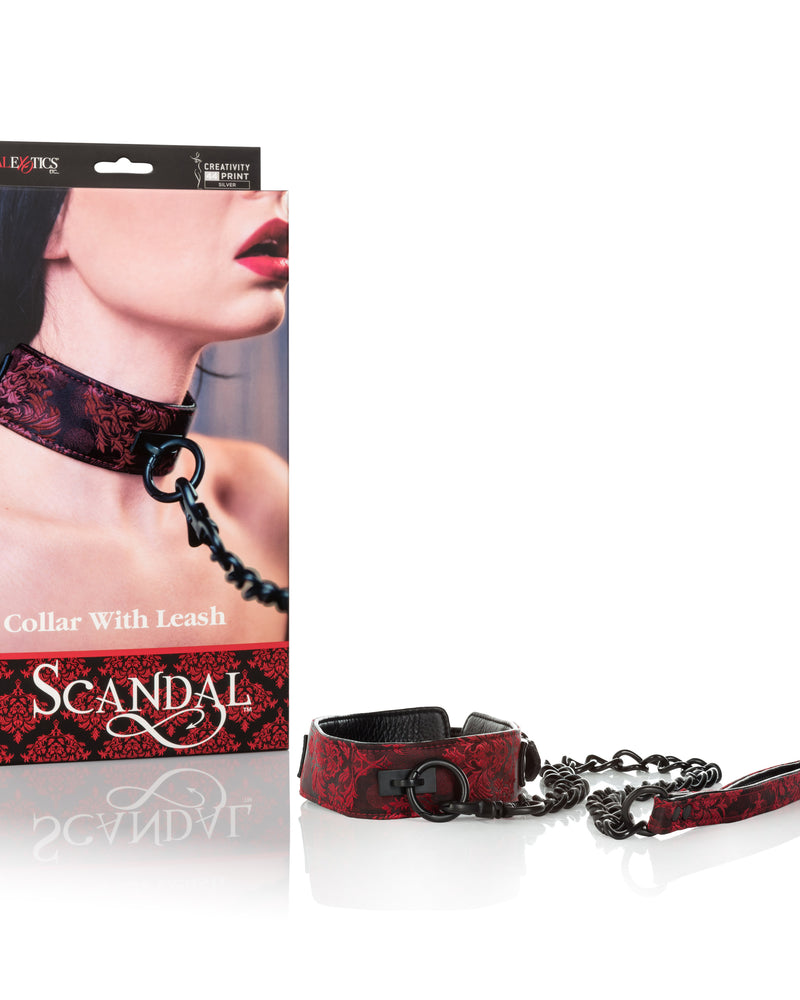 "Scandal Collar With Leash SE2712503"