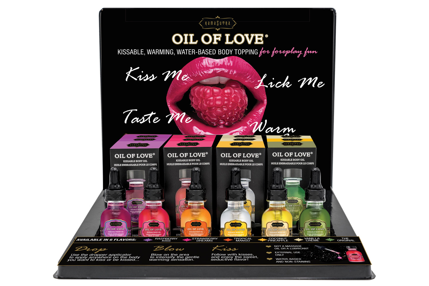 "Oil of Love - Be the Dessert - 12 Unit Prepack Display - Plus Testers KS12009"