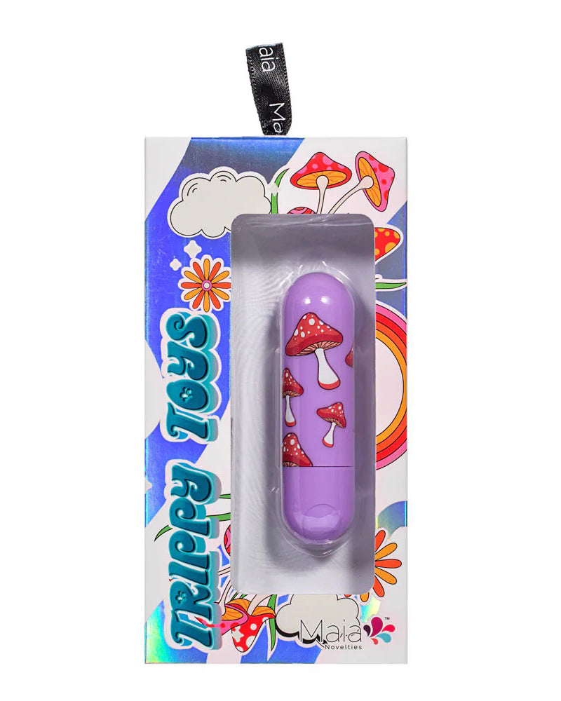 "Jessie Trippy Rechargeable Super Charged Mini Bullet - Purple MTMA330-MU"
