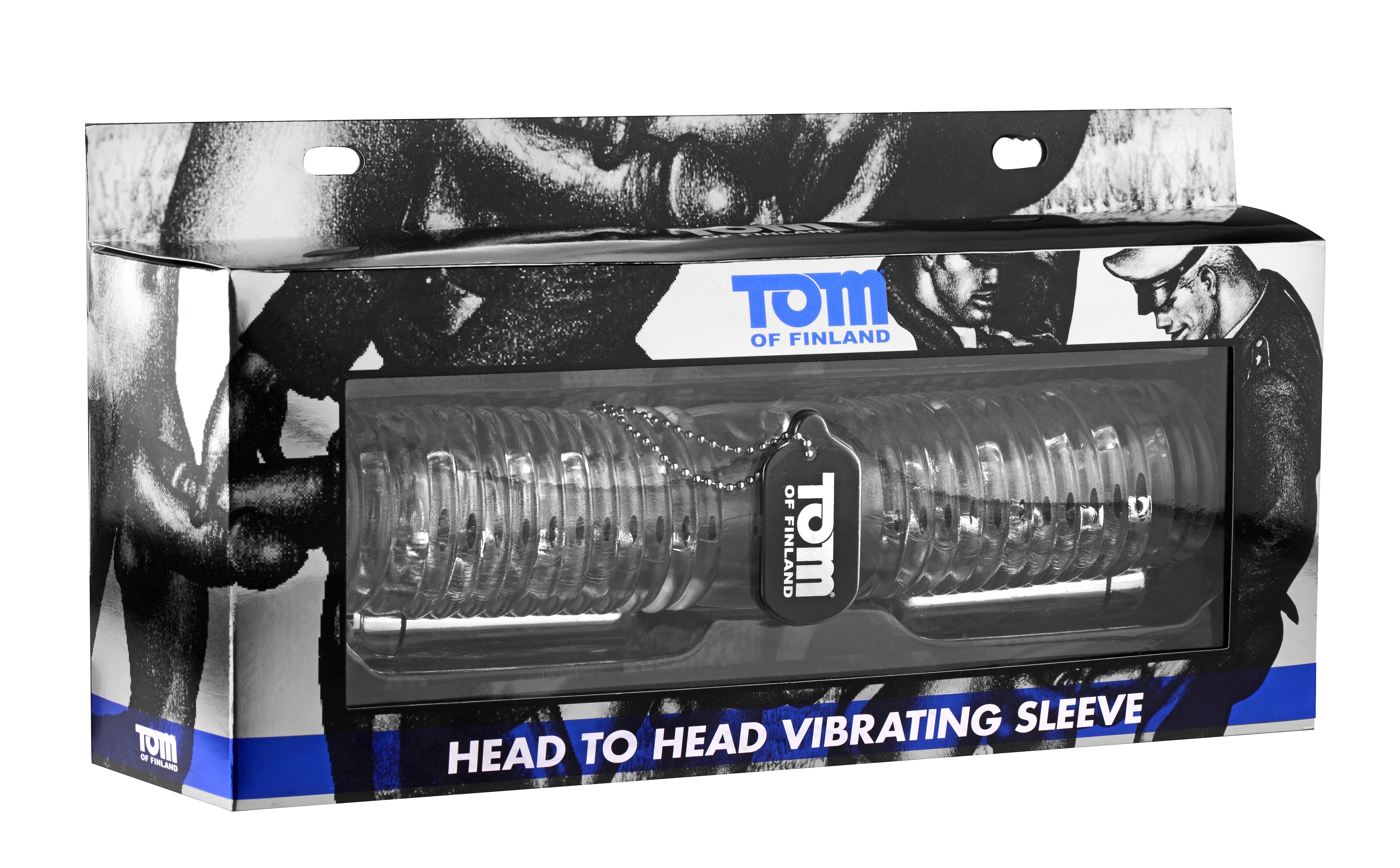 "Tom of Finland Head to Head Vibrating Sleeve TOF-TF3910"