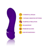 Sabela - Violet - Intense Mini G-Spot Vibe With Thumping Pad