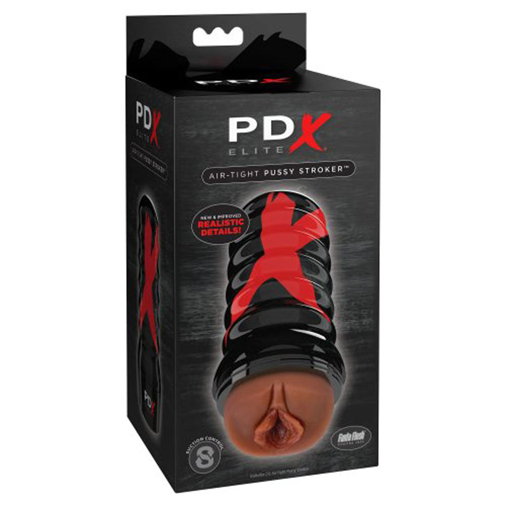 "Air-Tight Pussy Stroker - Brown PDRD503-29"