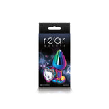 "Rear Assets - Multicolor Heart - Medium - Clear NSN0962-21"