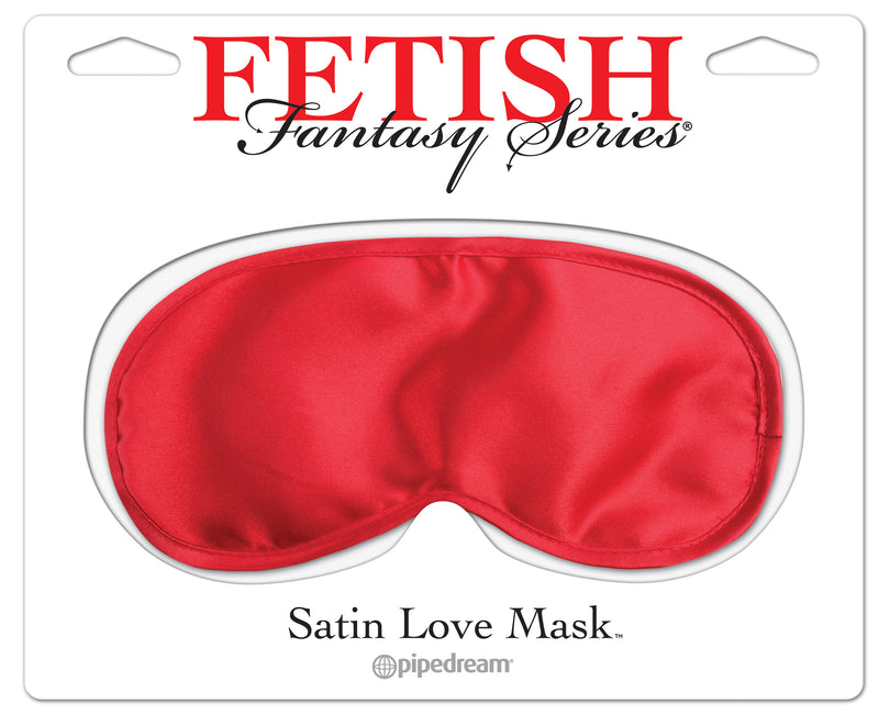 "Fetish Fantasy Series Satin Love Mask - Red PD3903-15"