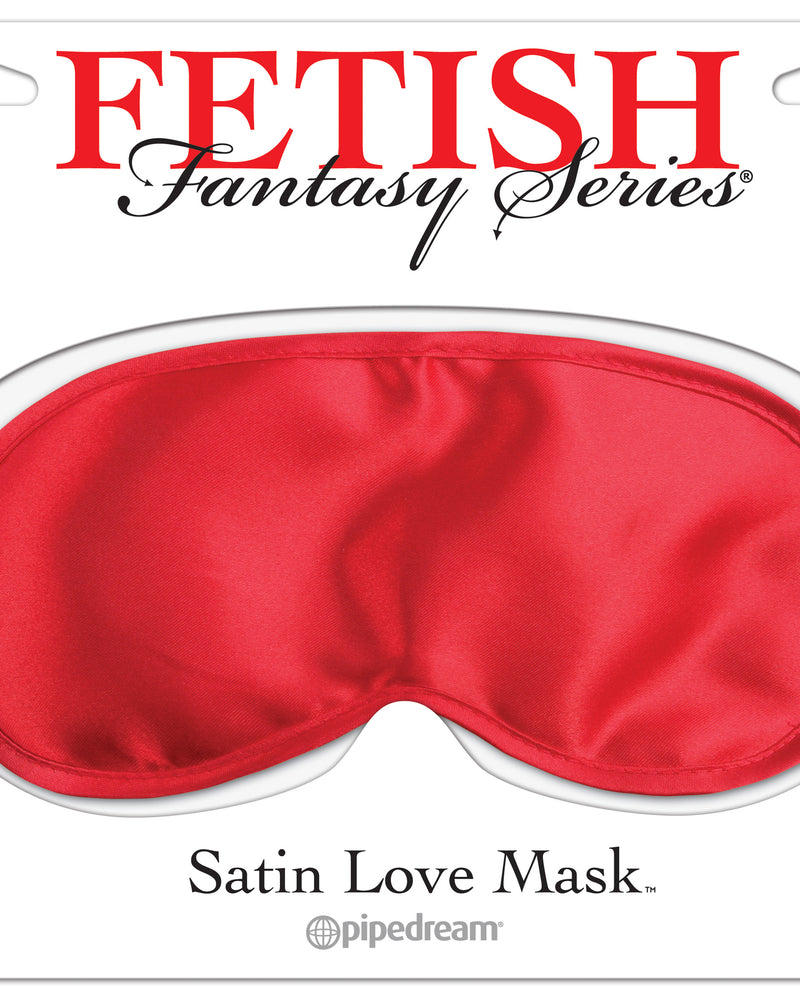 "Fetish Fantasy Series Satin Love Mask - Red PD3903-15"
