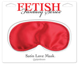 "Fetish Fantasy Series Satin Love Mask - Red PD3903-15"