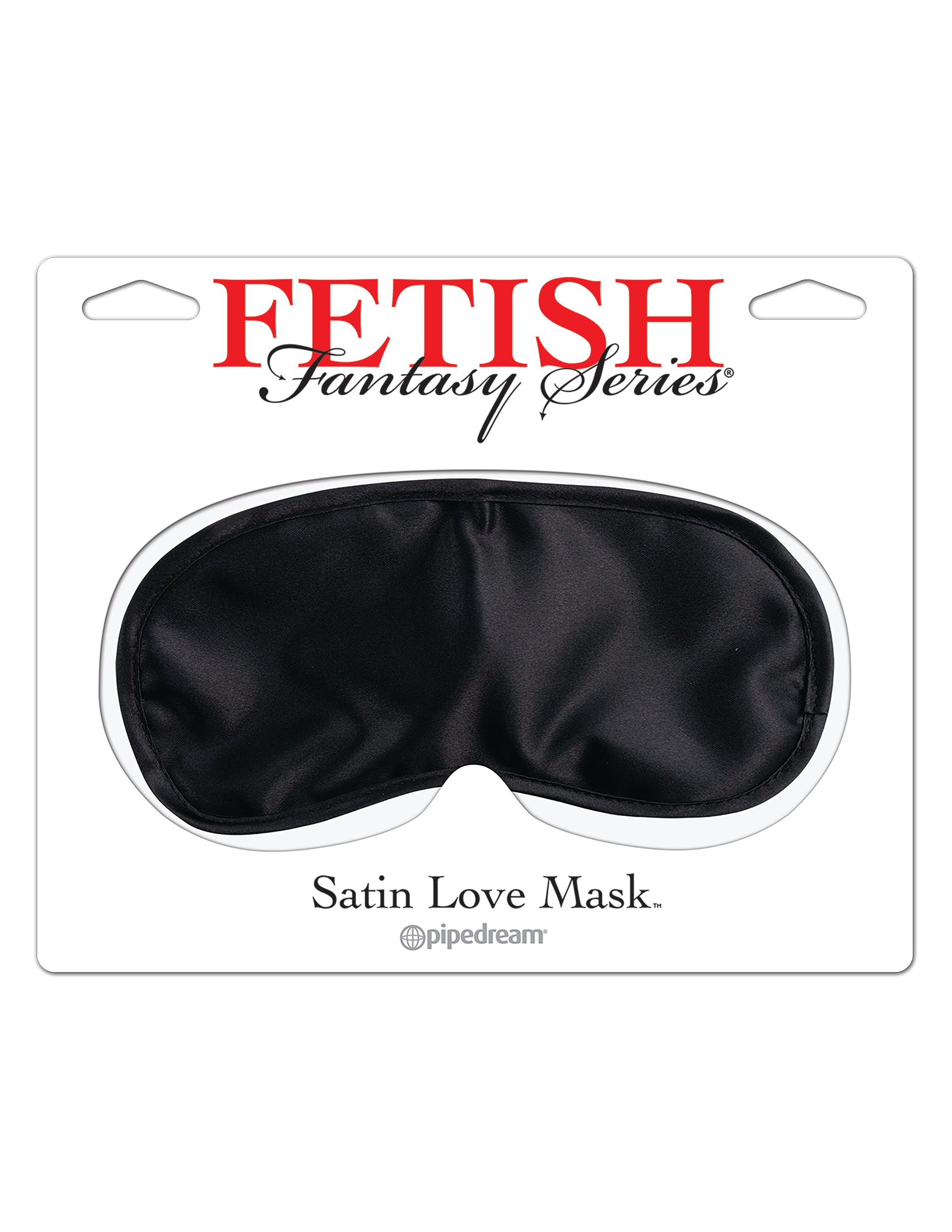 "Fetish Fantasy Series Satin Love Mask - Black PD3903-23"