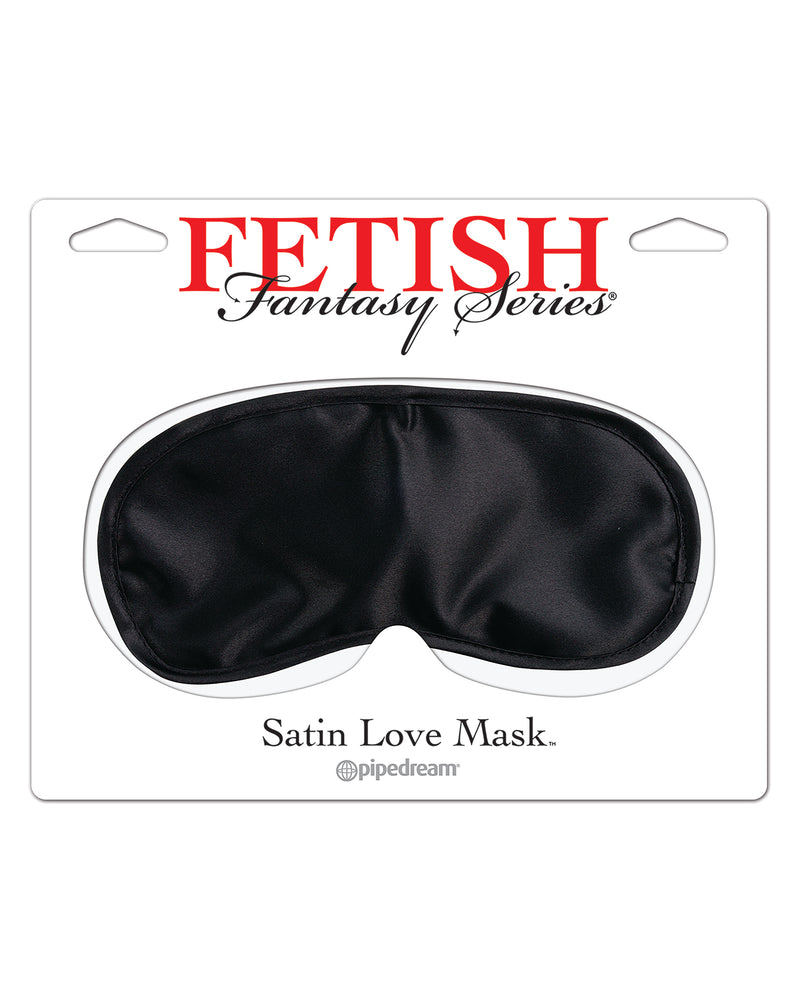 "Fetish Fantasy Series Satin Love Mask - Black PD3903-23"