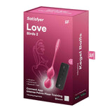 "Love Birds 2 Connect App - Hot Pink SAT-4002941"