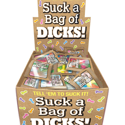 "Suck a Bag of Dicks Display 100pk CP-990"