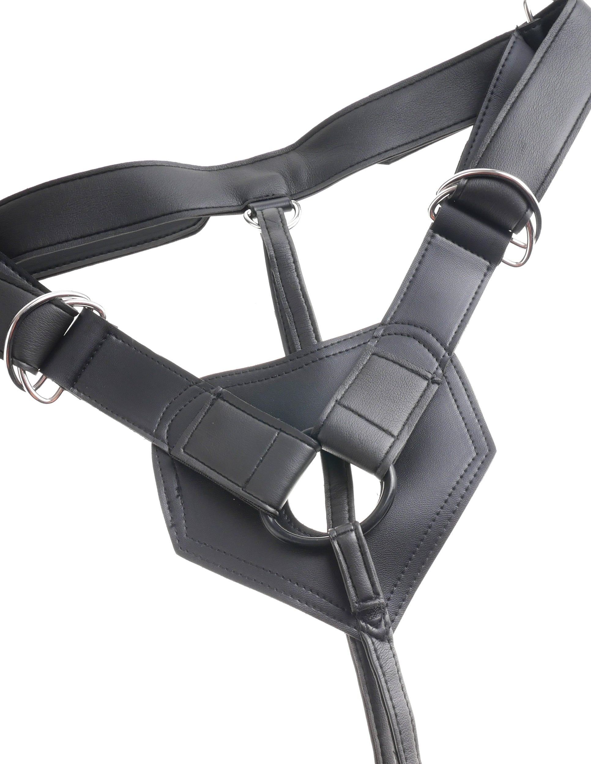 King Cock Strap-on Harness with 9 Inch Cock - Tan