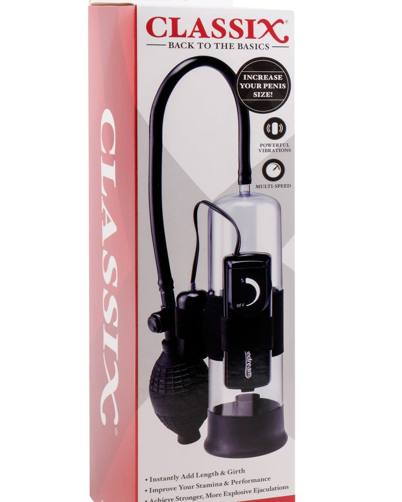 "Classix Vibrating Power Pump PD1927-00"